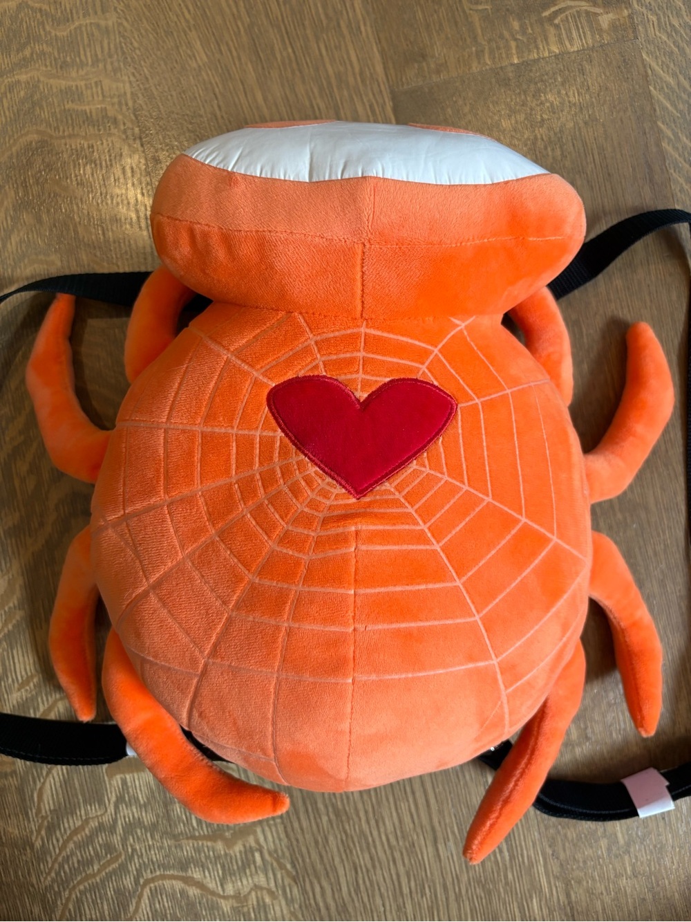 NWOT Hot Topic Skelanimals Timmy Glow-In-Dark Plush Backpack Halloween Spider